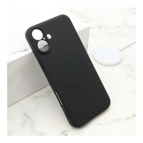 Futrola velvet touch magsafe za iphone 16 plus (6.7) crna ( F119958 ) Slike