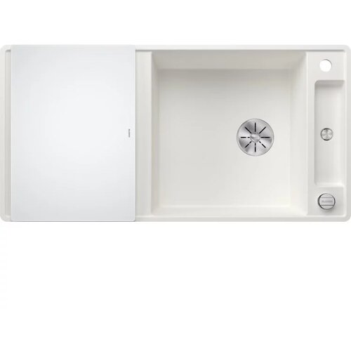 Blanco sudoper AXIA III XL 6 S-F InFino SILGRANIT BIJELA, daska staklo, s dalj.upr. Cijene