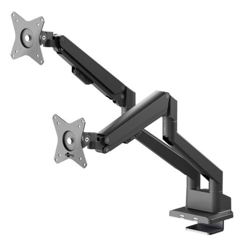 Goobay za 2 monitorja 17"- 32" 9kg plinska vzmet namizni nosilec Cene