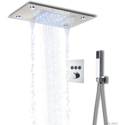  Luksuzni podžbukni LED tu&amp;scaron; sustav | Termostatski tu&amp;scaron; ELITE EDITION PT8899 - Premium linija&amp;lt;span&amp;gt; - &amp;lt;/span&amp;gt;Krom Slike