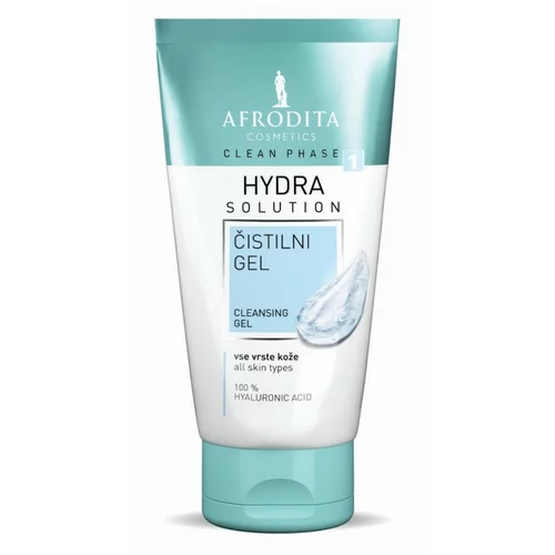 Afrodita Cosmetics Gel za čiščenje obraza Afrodita, Clean Phase Hydra (150 ml)