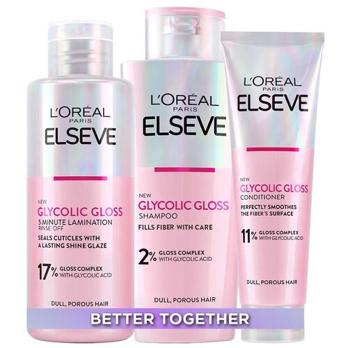 L´Oréal Paris L'Oreal Paris Elseve Glycolic Gloss Set za kosu Cene