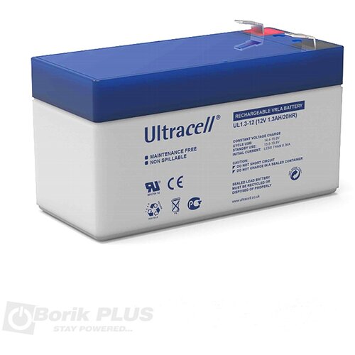 Ultracell UL 1.3-12 Olovna VRLA baterija 12V 1.3Ah Cene