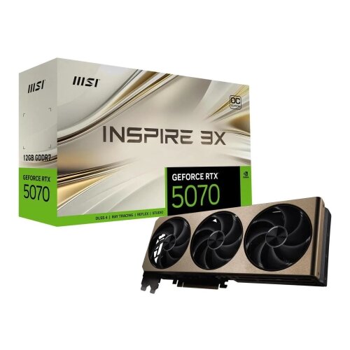 MSI nVidia GeForce RTX 5070 12G INSPIRE 3X OC Cijene