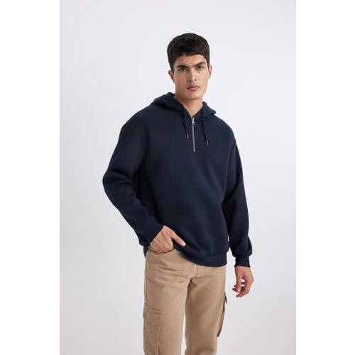 Defacto Oversize Fit Hooded Sweatshirt Slike