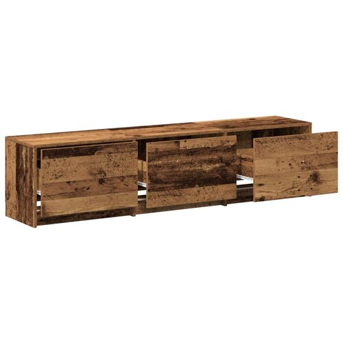  ormar Staro drvo 165 x 34 x 40 cm Konstruirano drvo - Staro drvo 165 cm Slike