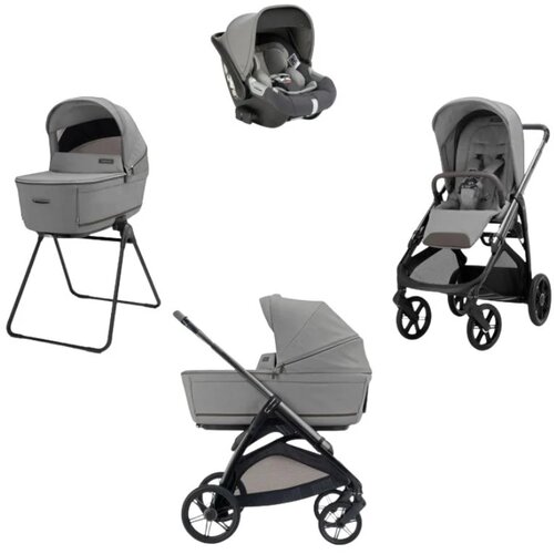 Inglesina kolica za bebe 3u1 Aptica Darwin Grey, 0m+ Slike