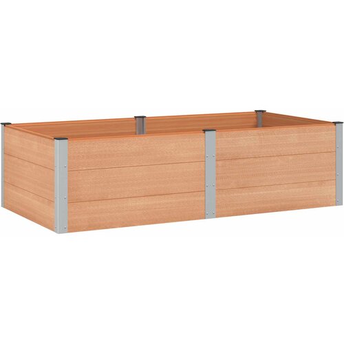 vidaXL Vrtna visoka greda Rjava 200 x 100 x 54 cm, (5000287790) Cene