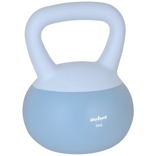 Rebel ACTIVE Meka vinilna girja (Soft Kettlebell), 5 kg, model RBA-2333-05 Slike