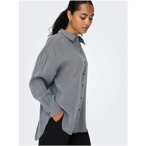 Only Grey Ladies Shirt Iris - Ladies