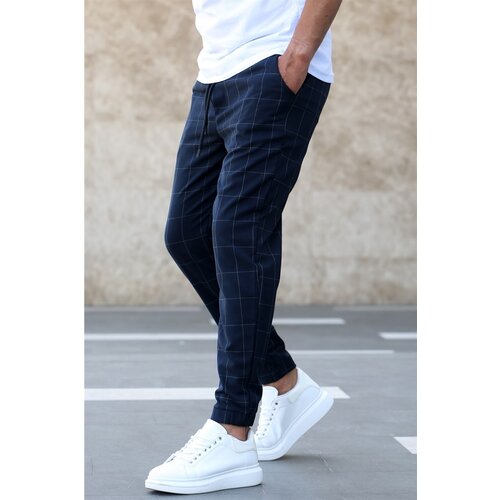 Madmext Pants - Dark blue - Joggers Cene