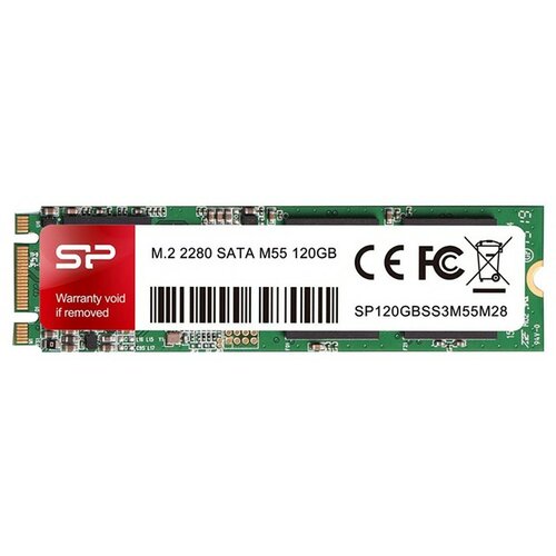 Silicon Power SSD M.2 120GB M55, 560/530MB/s SP120GBSS3M55M28 Slike