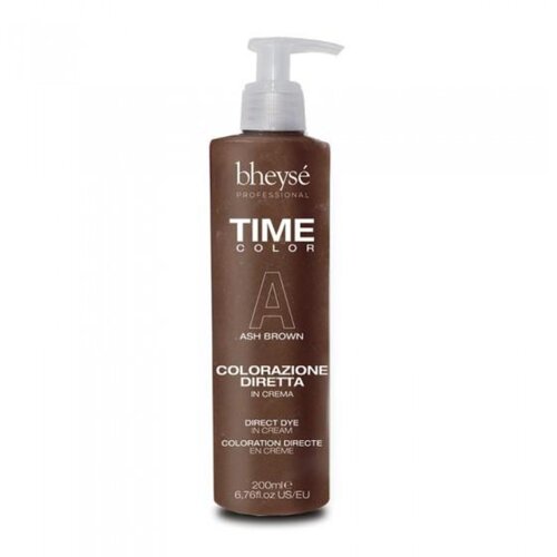  BHEYSE&amp;#039; TIME COLOR DIRETTA Polutrajna farba za kosu 200ml Ash brown Slike