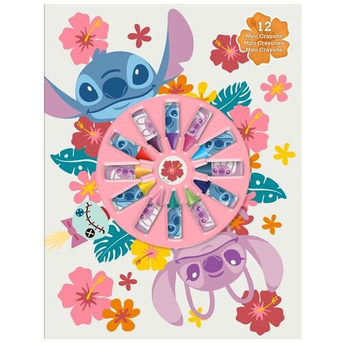 Disney Stitch Blok za bojanje s 12 mini bojica, 28 x 21 cm Cijene