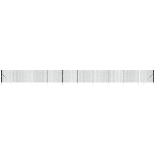  Ograda od žičane mreže sa &amp;scaron;iljastim držačima zelena 2x25 m Slike