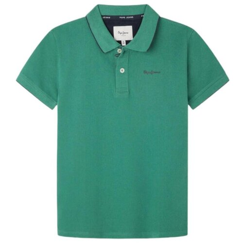 PepeJeans Polo majice kratki rokavi - Zelena Cene
