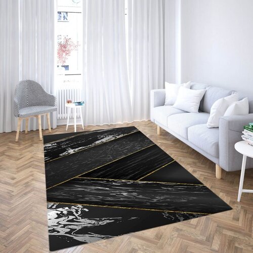 Conceptum Hypnose tepih Cg38, pravougaoni, 80 x 140 cm, crni Cijene