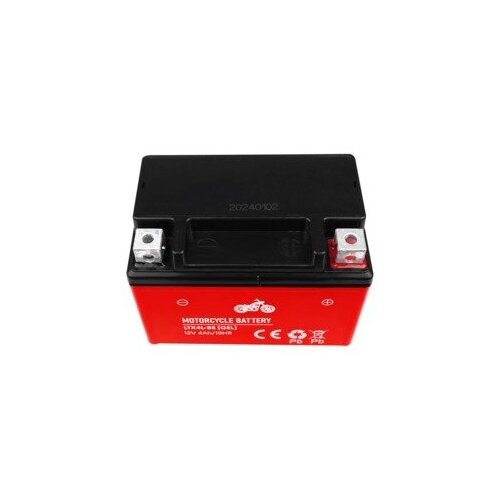 Lamex LTX4L-BS moto akumulator 12 V, 4 Ah, AGM gel Slike