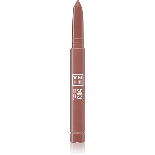 3INA The 24H Eye Stick dugotrajna sjenila za oči u olovci nijansa 503 - Nude pink, matte 1,4 g