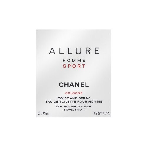 Parfem Allure Homme Sport Cologne darilni komplet za mo&amp;scaron;ke Set I. 20 ml Slike