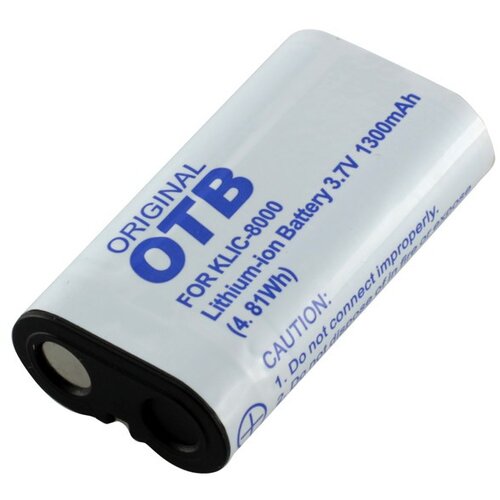 OTB baterija KLIC-8000 za kodak easyshare Z612 / Z1012 / ricoh caplio R1, 1300 mah kompatibilnost s originalnom baterijom Cijene
