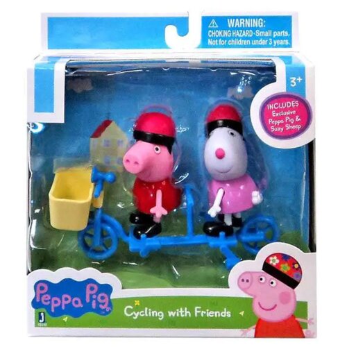 Paw Patrol Peppa prase Cycling with friends Slike