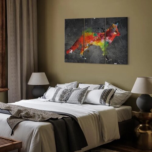  Slika - Forest Hunter (3 Parts) 90x60 Na talijanskom platnu Slike