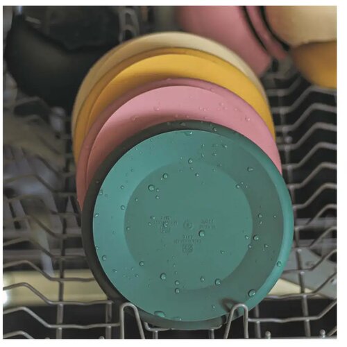 Petite &amp;amp; Mars Take&amp;amp;Match Silicone Plate krožnik s priseskom Misty Green 6 m+ 1 kos Slike