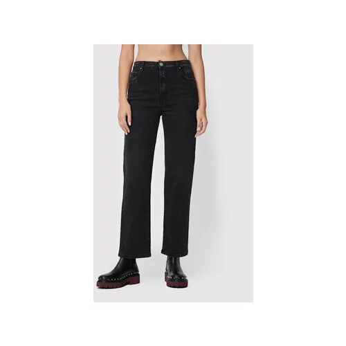 Pinko Jeans hlače Sveva 1J1129 A09G Črna Straight Fit
