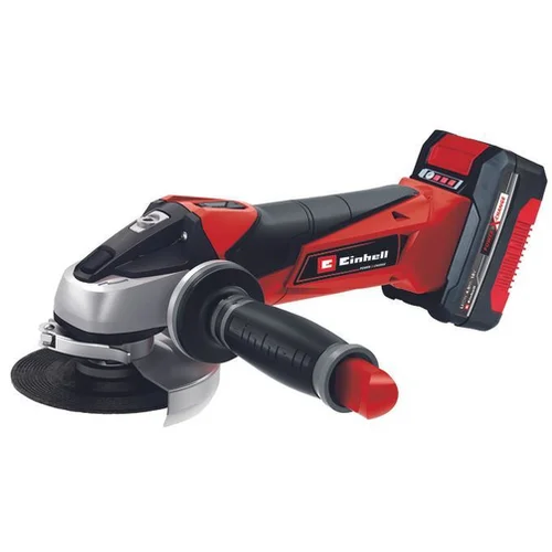 Einhell akumulatorska kutna brusilica (18 v, 1 baterija, 4 ah, promjer rezne ploče: 115 mm) + bauhaus jamstvo 5 godina na uređaje na električni ili motorni pogon