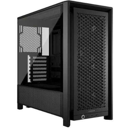  Kući&scaron;te CORSAIR FRAME 4000D RS Case 3xRS120 fans, 360mm radiator 170mm cooler, 430mm GPU, ATX, Black Cijene