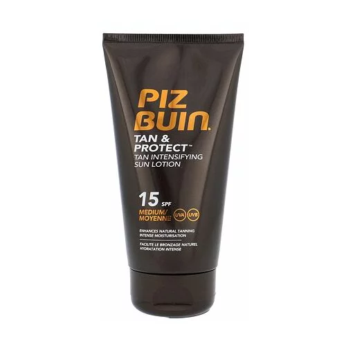 Piz Buin tan & protect tan intensifying sun lotion SPF15 mleko za intenzivno porjavitev 150 ml