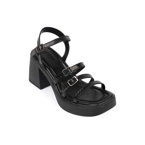 Capone Outfitters Women's Platform Buckle Sandals Slike