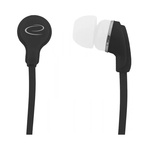  Slušalice ESPERANZA NEON In-Ear, Amplified BASS , black, 2x spare rubber pads EH147K