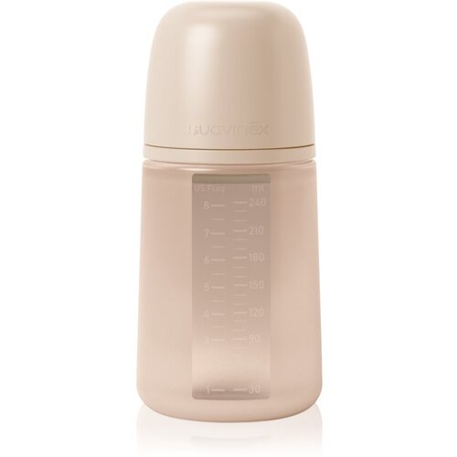 Suavinex Colour Essence SX Pro bočica za bebe Medium Flow - Marshmallow Nude 240 ml Cijene