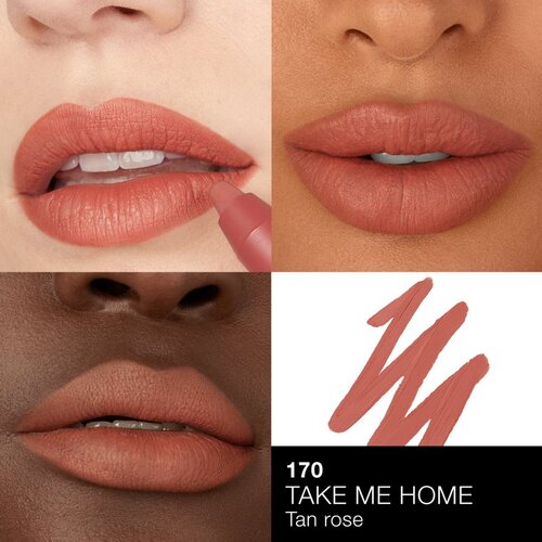 Nars POWERMATTE HIGH-INTENSITY LIP PENCIL dolgoobstojni svinčnik za ustnice z mat učinkom odtenek TAKE ME HOME 2,4 g Slike