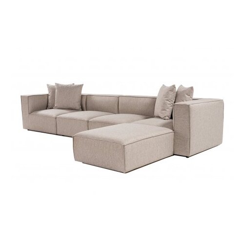 Atelier Del Sofa ugaona garnitura Sora (L1-O1-O1-1R-POUFFE ) Slike