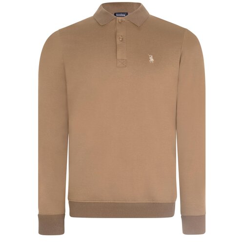 Dewberry V4007 MEN&amp;#039;S SWEATSHIRT-CAMEL Slike