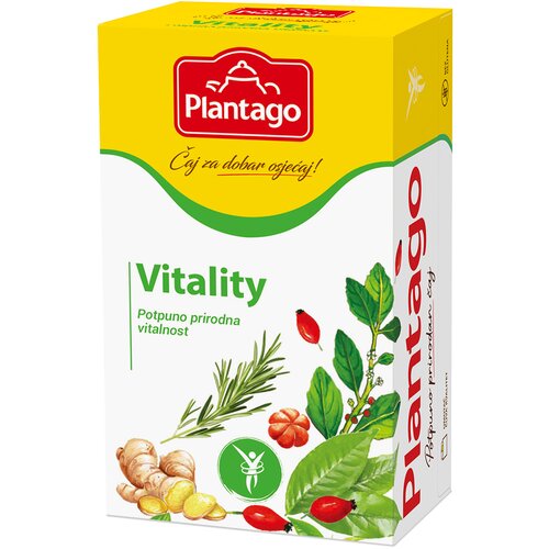 Plantago Čaj Vitality, 36g Cene