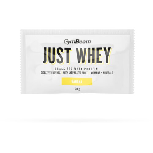 GymBeam Just Whey Grass-Fed Protein 30 g banana Slike