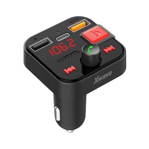 X Wave fm transmitter BT88 crni Slike