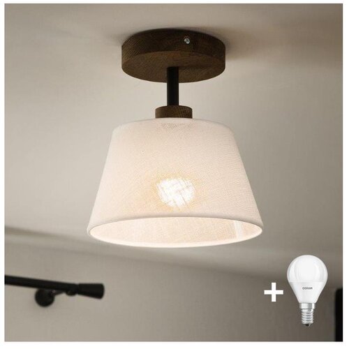  Brilagi - LED plafonski luster ANTHONY 1xE14/60W/230V hrast/orah/bela Cene