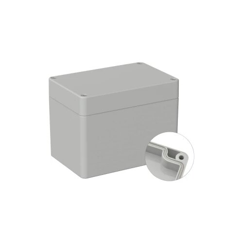 TRU COMPONENTS univerzalno kući&amp;scaron;te 120 x 80 x 90 abs svijetlosiva (ral 7035) 1 St. Slike