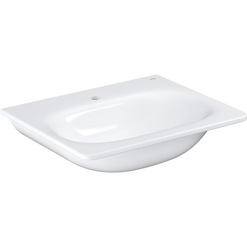 Grohe 3956500H Essence 60 x 48,5 cm pravokotni stenski keramični umivalnik z odprtino za armaturo Cene