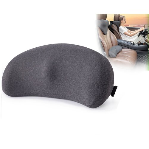 INF Ergonomska spominska blazina za ledveni del avtomobila, polmesečna DarkGrey, (5000326997) Cene