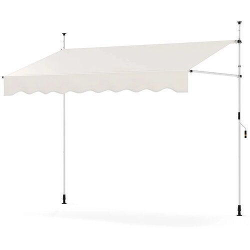 Balkonska tenda 250x125cm samostojeća - bež Cene