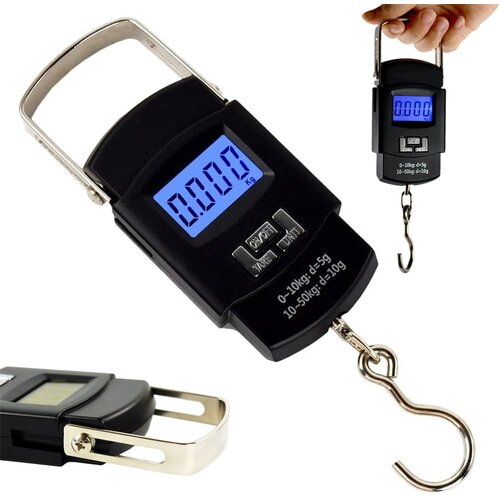  Zložljiva tehtnica za prtljago z LCD osvetlitvijo do 50kg Cene