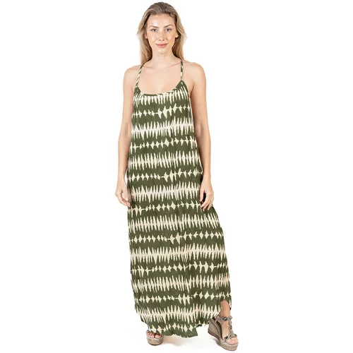 Isla Bonita By Sigris Dolge obleke Obleka Zelena