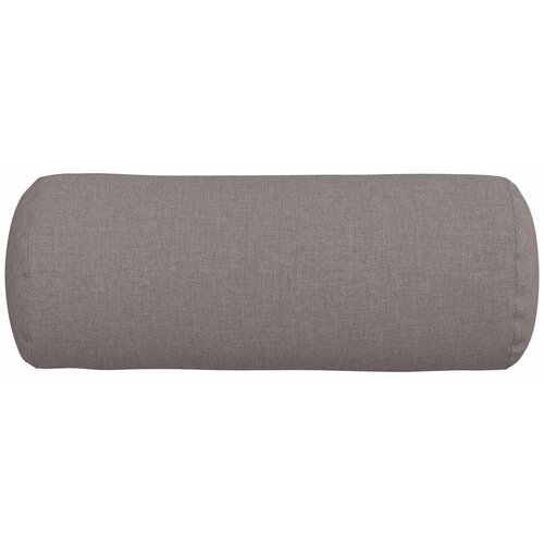 VidaXL valjkasti jastučići 2 pcs sivo-smeđa &amp;Oslash; 15 x 40 cm tkanina Slike