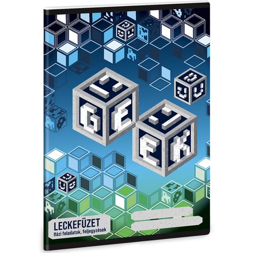 Ars Una bilježnica s motivom geek gamera, 38 listova, A/5 Slike